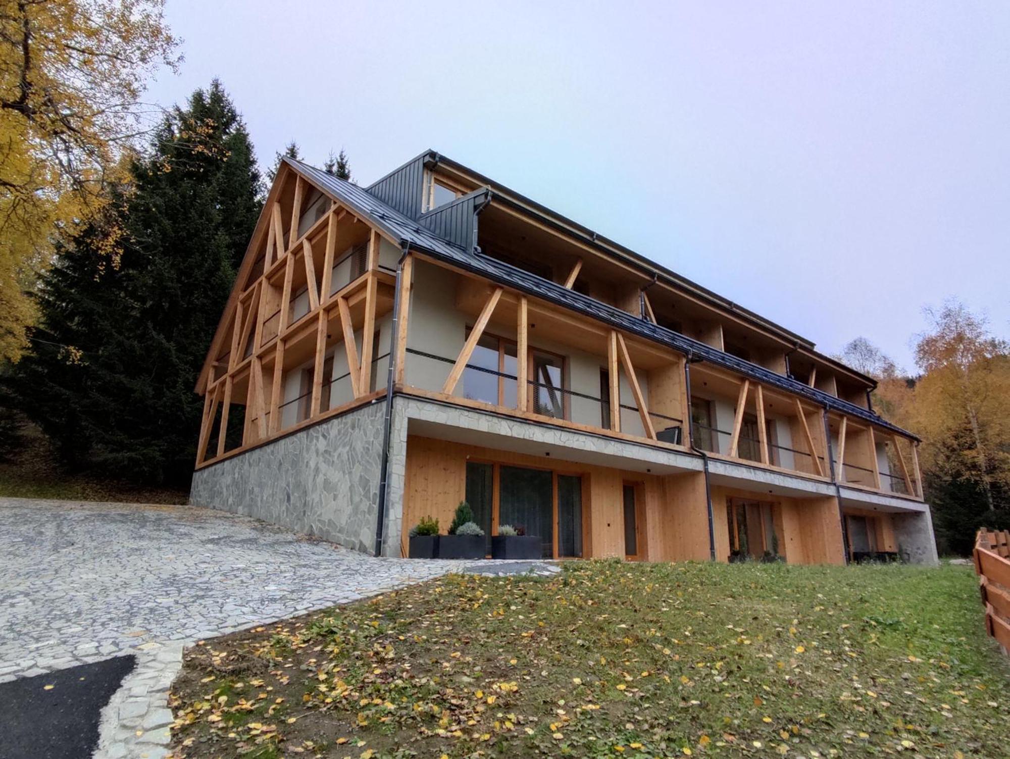 Hojsova Straz Brcalnik Apartman Hannzi Железна Руда Екстер'єр фото